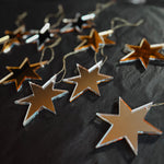 Load image into Gallery viewer, Mini Mirror Acrylic Christmas Stars - Gold &amp; Silver Celestial Decorations
