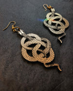 Load image into Gallery viewer, Sophia Snake Drop Earrings
