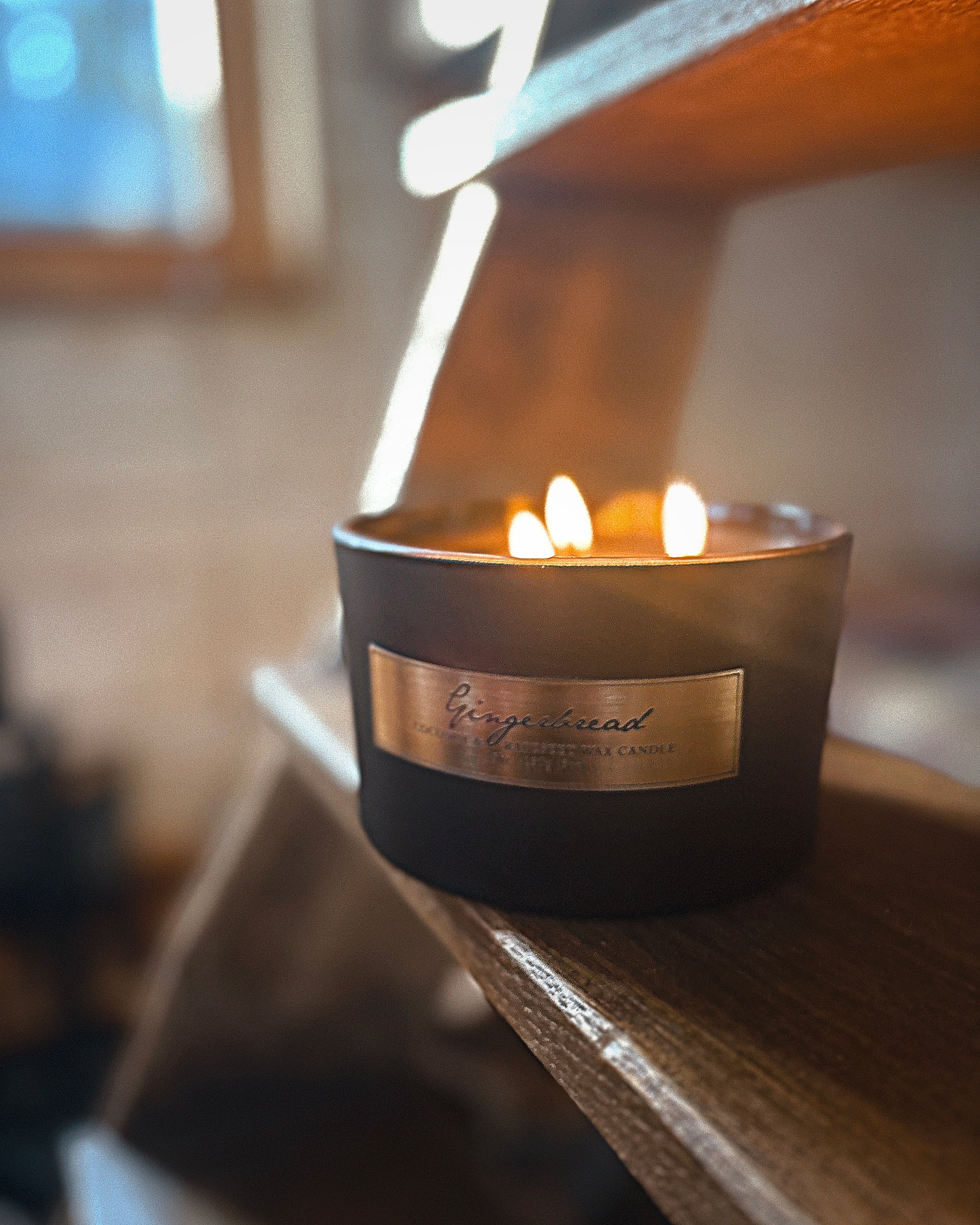Gingerbread Mood Setting Candle.