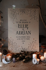 Load image into Gallery viewer, The Lovers Tarot Wedding Welcome Sign | The Whitby Collection
