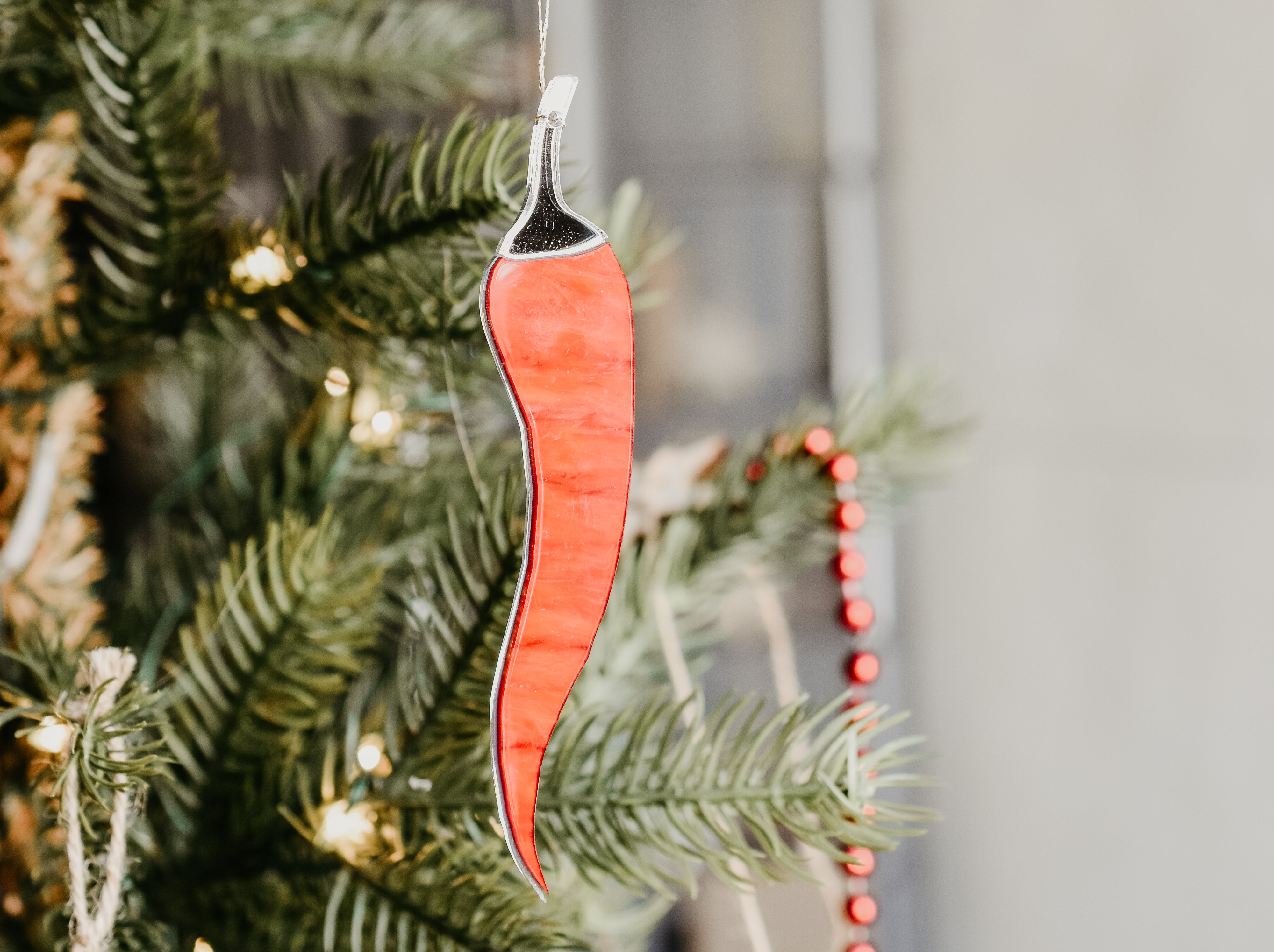 Chilli Pepper Christmas Tree Ornaments