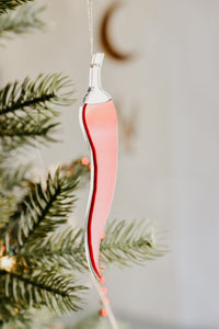 Chilli Pepper Christmas Tree Ornaments