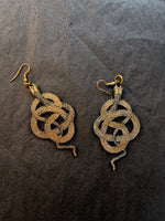 Load image into Gallery viewer, Sophia Snake Drop Earrings
