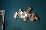 Load image into Gallery viewer, Rhombille Tiling Wall Art
