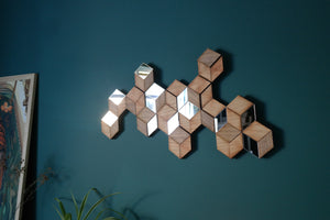 Rhombille Tiling Wall Art