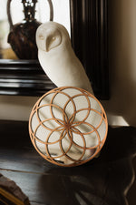 Load image into Gallery viewer, Flower of Life Mirrored Wall Art
