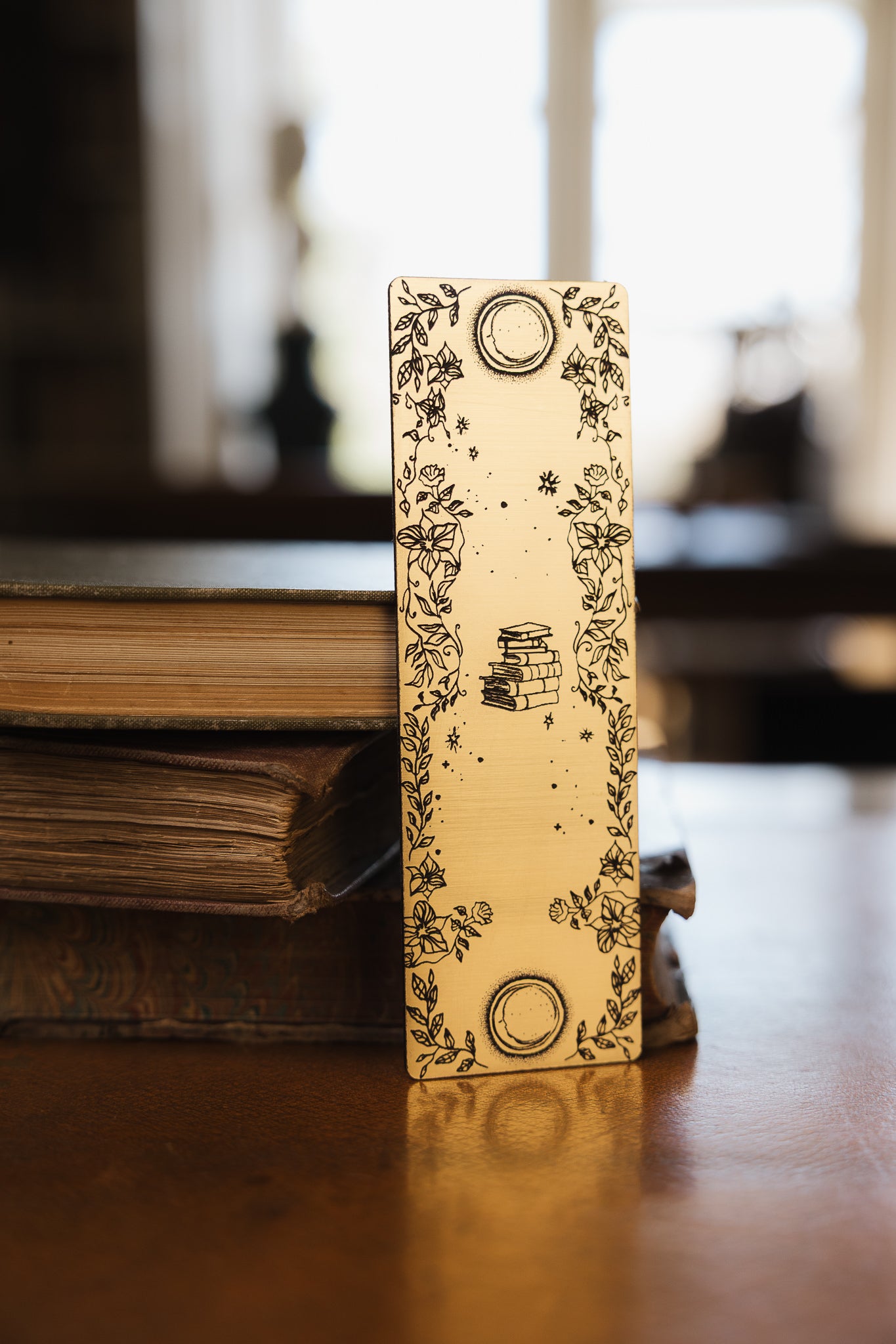 Stack of Books Bookmark