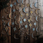 Load image into Gallery viewer, Celestial Sky Grand Edition Decoration Kit - 50 Piece Moon &amp; Star Set
