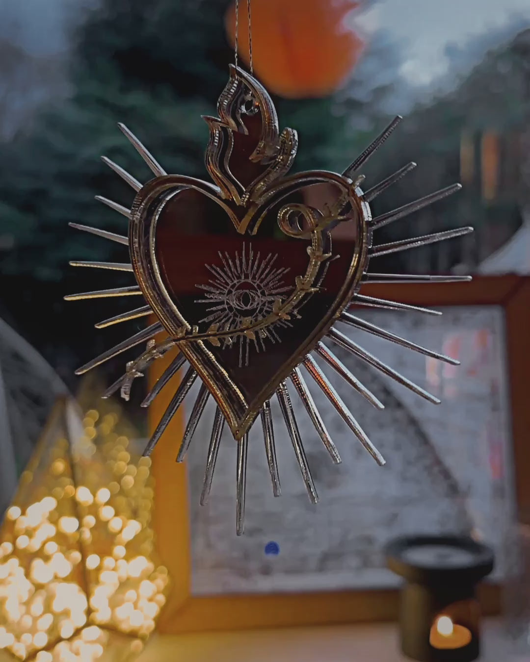 Sacred Heart Ornament