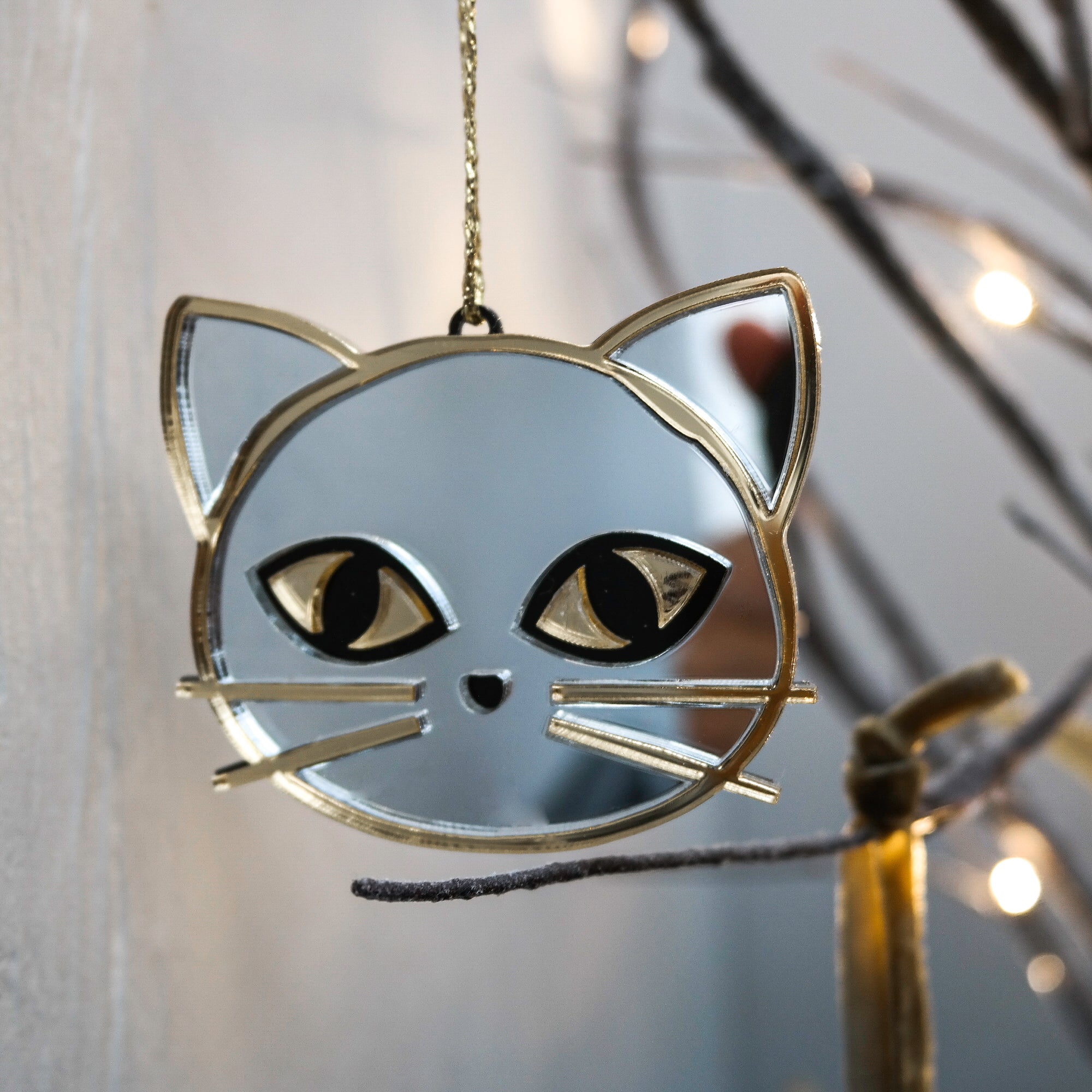 Cat Christmas Ornament