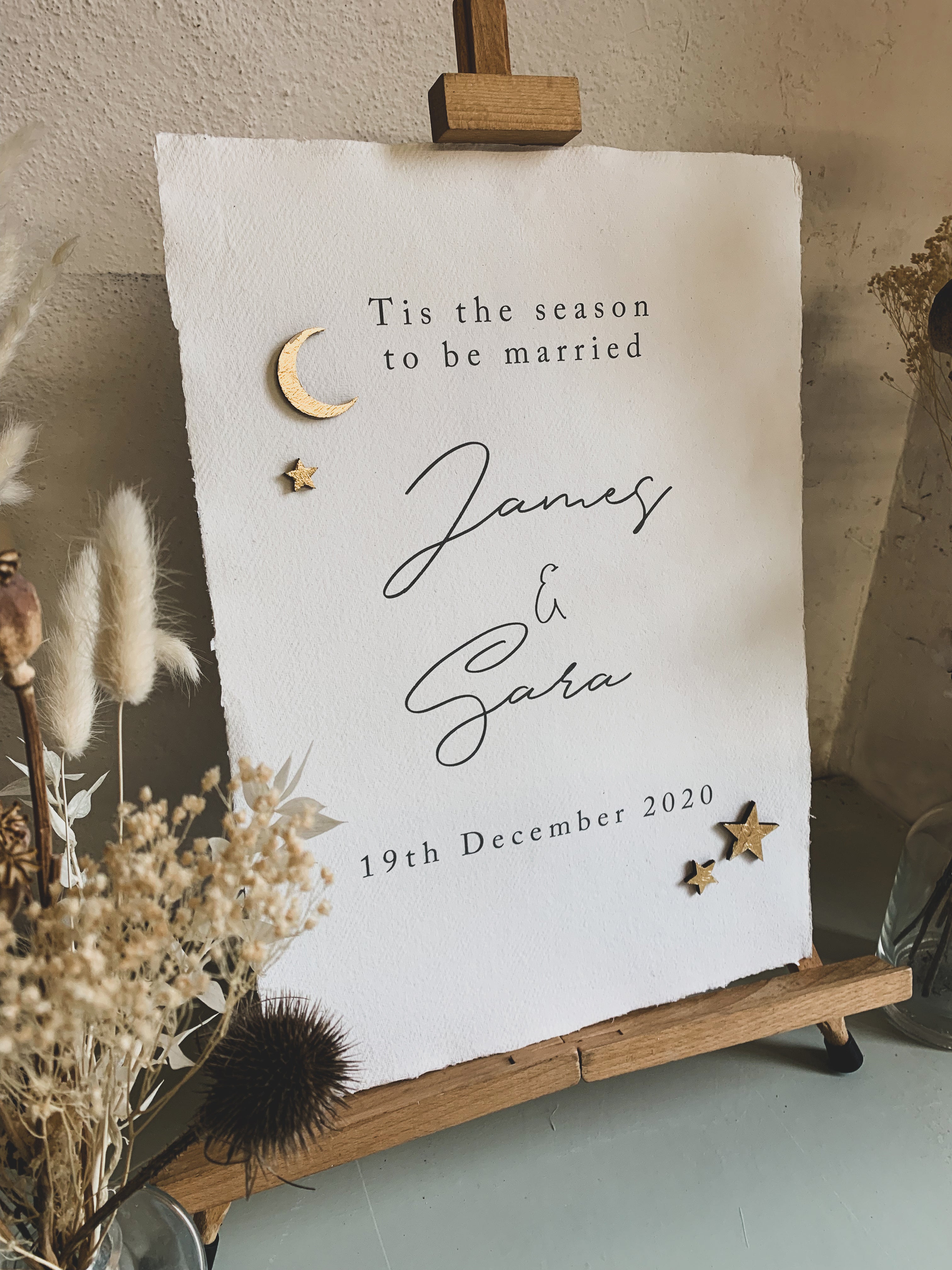 Litton Collection Celestial Wedding Sign