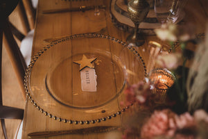 Winter Table Celestial Place Cards
