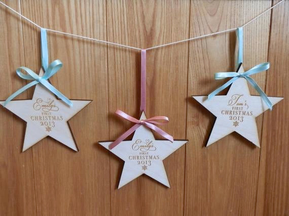 Personalised Christmas Star