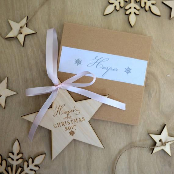 Personalised Christmas Star
