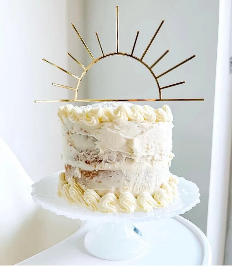 Sun Cake Topper