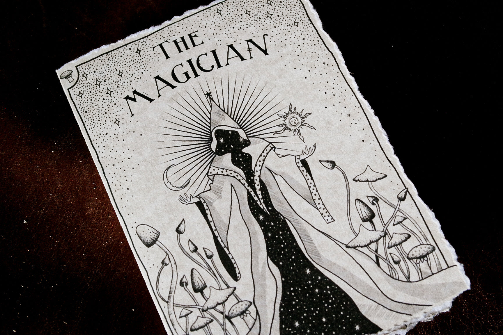 'The Magician' Greeting Card
