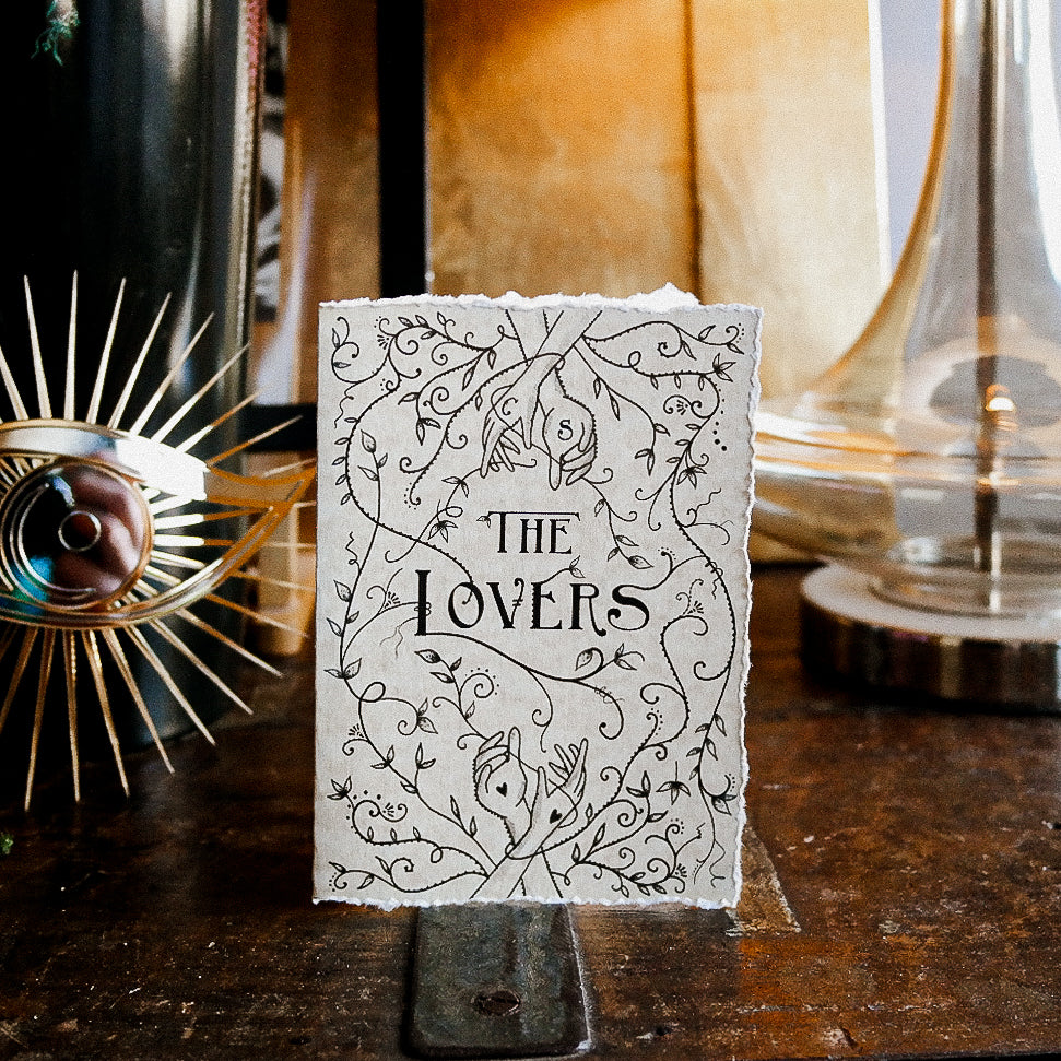 'The Lovers' Greeting Card