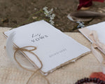 Load image into Gallery viewer, His vow book handcrafted
